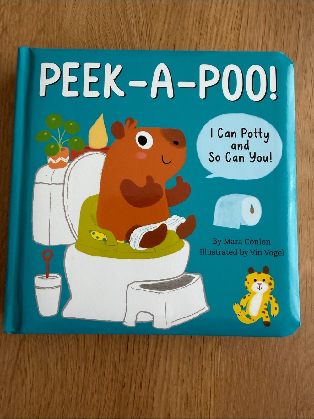 NEW Peek-A-Poo! I Can Potty And So Can You! Children's Book